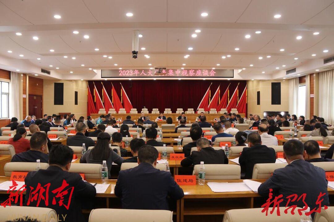 市人大常委会组织人大代表开展集中视察_邵阳头条网